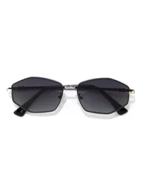 Opium Eyewear Sunglasses OP-13544 Yolo in Blue / Grey (C02), front three-quarter view