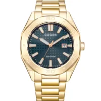 Citizen Green Round Dial Analog Men's Watch BM7633-81X, gallery detail view