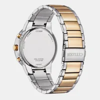 Citizen White Round Dial Chronograph Men's Watch AT2244-84A, gallery detail view