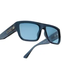 OPIUM Sunglasses OP-10488 in Blue / Blue (C04), detail angle view
