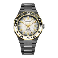Citizen Silver Round Dial Analog Men's Watch NB6035-55H, gallery detail view