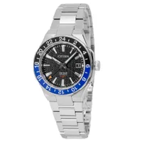 Citizen Black Round Dial Analog Men's Watch NB6031-56E, gallery detail view