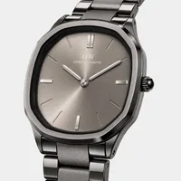 Daniel Wellington Grey Dial Analog Men's Watch DW0DG2502, angled view