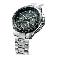 Citizen Foldover Clasp Round Dial Analog Men's Watch CC9015-54E, gallery detail view