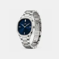 Daniel Wellington Blue Dial Analog Men's Watch DW0DG2500, angled view