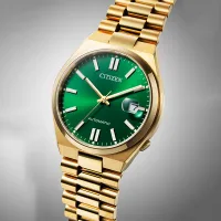 Citizen Green Round Dial Analog Men's Watch NJ0152-51X, gallery detail view