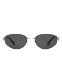 OPIUM Sunglasses OP-10478 in Grey / Silver (C02), front view