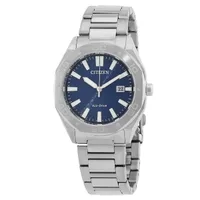 Citizen Blue Round Dial Analog Men's Watch BM7630-80L, gallery detail view