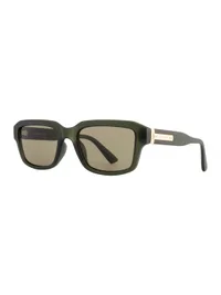 OPIUM Sunglasses OP-10484 in Green / Green (C04), front three-quarter view