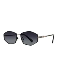 OPIUM Sunglasses OP-13544 in Grey / Blue (C02), front three-quarter view