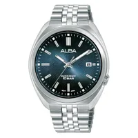 ALBA Signature Blue Gradation Dial Quartz Watch AS9W33X1, front view