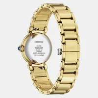Citizen Blue Round Dial Analog Women's Watch EM1133-85L, angled case view