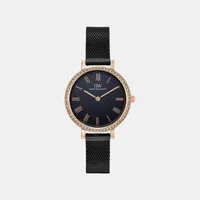Daniel Wellington Black Round Dial Analog Women's Watch DW0DL3200, front view