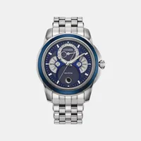 Citizen Blue Round Dial Analog Men's Watch BU0088-51H, dial front view