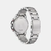 Citizen Foldover Clasp Round Dial Analog Men's Watch CA4714-55E, angled case view