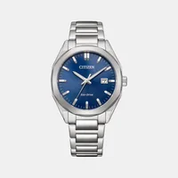 Citizen Blue Round Dial Analog Men's Watch BM7620-83L, dial front view