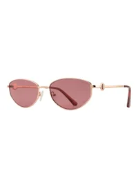 OPIUM Sunglasses OP-10501 in Pink / Gold (C03), front three-quarter view