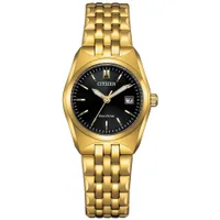 Citizen Black Round Dial Analog Women's Watch EW2293-56E, gallery detail view