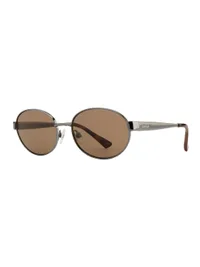 OPIUM Sunglasses OP-10477 in Brown / Gun Metal (C02), front three-quarter view