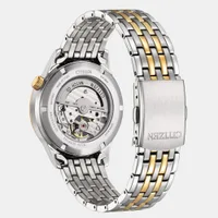 Citizen White Round Dial Analog Men's Watch NH9136-88A, gallery detail view