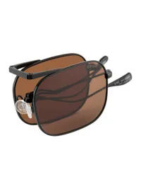OPIUM Sunglasses OP-10507 in Brown / Black (C02), front three-quarter view