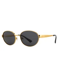 OPIUM Sunglasses OP-10477 in Grey / Gold (C04), front three-quarter view