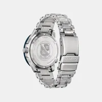 Citizen Blue Round Dial Analog Men's Watch NB6044-54L, angled case view