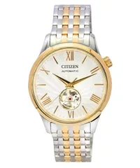 Citizen White Round Dial Analog Men's Watch NH9136-88A, gallery detail view