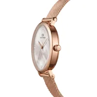 Daniel Wellington Mother of Pearl Round Dial Analog Women's Watch DW0DL3300, gallery view 2
