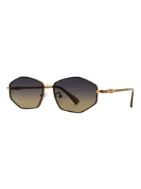 OPIUM Sunglasses OP-13544 in Brown / Brown (C04), front three-quarter view