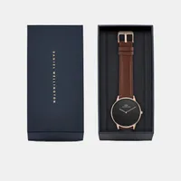 Daniel Wellington Black Dial Analog Men's Watch DW0DG2001, caseback view