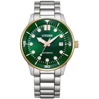 Citizen Bold Green Round Dial Analog Men's Watch NJ0196-80X, gallery detail view