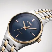 Citizen Blue Round Dial Analog Men's Watch BM7656-51L, gallery detail view