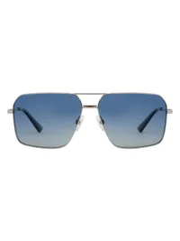 OPIUM Sunglasses OP-10474 in Blue / Silver (C04), front view