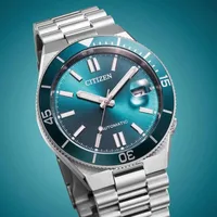 Citizen Blue Round Dial Analog Men's Watch NJ0231-56L, gallery detail view
