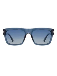 OPIUM Sunglasses OP-10487 in Blue / Blue (C04), front view