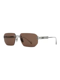 OPIUM Sunglasses OP-10506 in Brown / Silver (C03), front three-quarter view