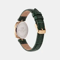 Daniel Wellington Green Round Dial Analog Women's Watch DW0DL2400, gallery view 5