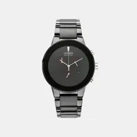 Citizen Black Round Dial Chronograph Men's Watch AT2245-57E, dial front view