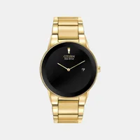 Citizen Black Round Dial Analog Men's Watch AU1062-56E, dial front view