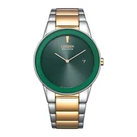Citizen Green Round Dial Analog Men's Watch AU1064-85X, gallery detail view