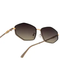 OPIUM Sunglasses OP-13544 in Brown / Beige (C03), detail angle view