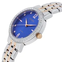 Citizen Blue Round Dial Analog Women's Watch EL3106-59L, gallery detail view