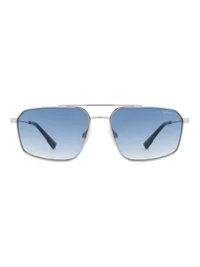OPIUM Sunglasses OP-10489 in Blue / Silver (C03), front view