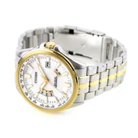 Citizen White Round Dial Analog Men's Watch CB0294-62A, gallery detail view
