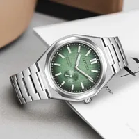 Citizen Green Round Dial Analog Men's Watch NK5020-58X, gallery detail view