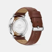 Daniel Wellington Blue Dial Analog Men's Watch DW0DG1800, caseback view