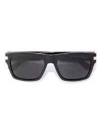 Opium Eyewear Sunglasses OP-10487 Zappy in Black / Grey (C01), front three-quarter view