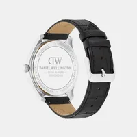 Daniel Wellington Grey Dial Analog Men's Watch DW0DG1602, caseback view