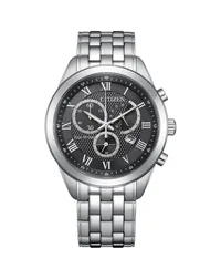Citizen Black Round Dial Chronograph Men's Watch AT2600-57E, gallery detail view